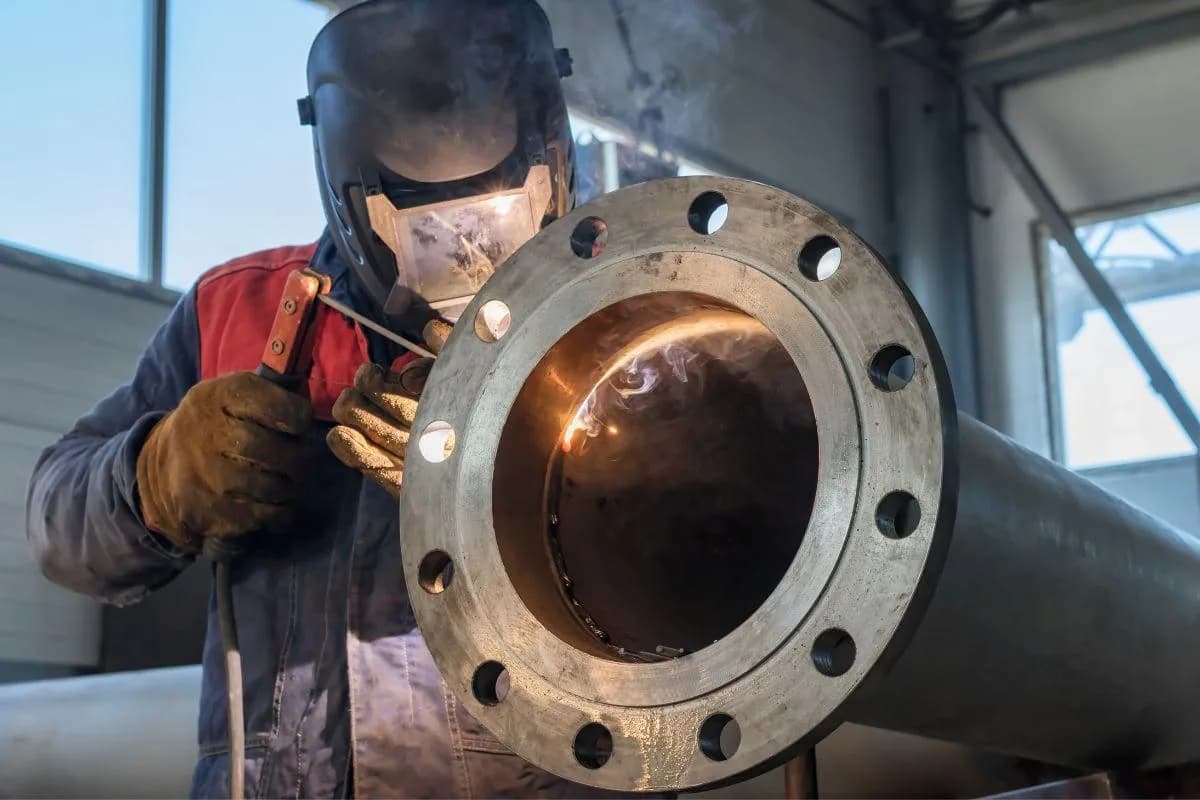 DWCS field welding work