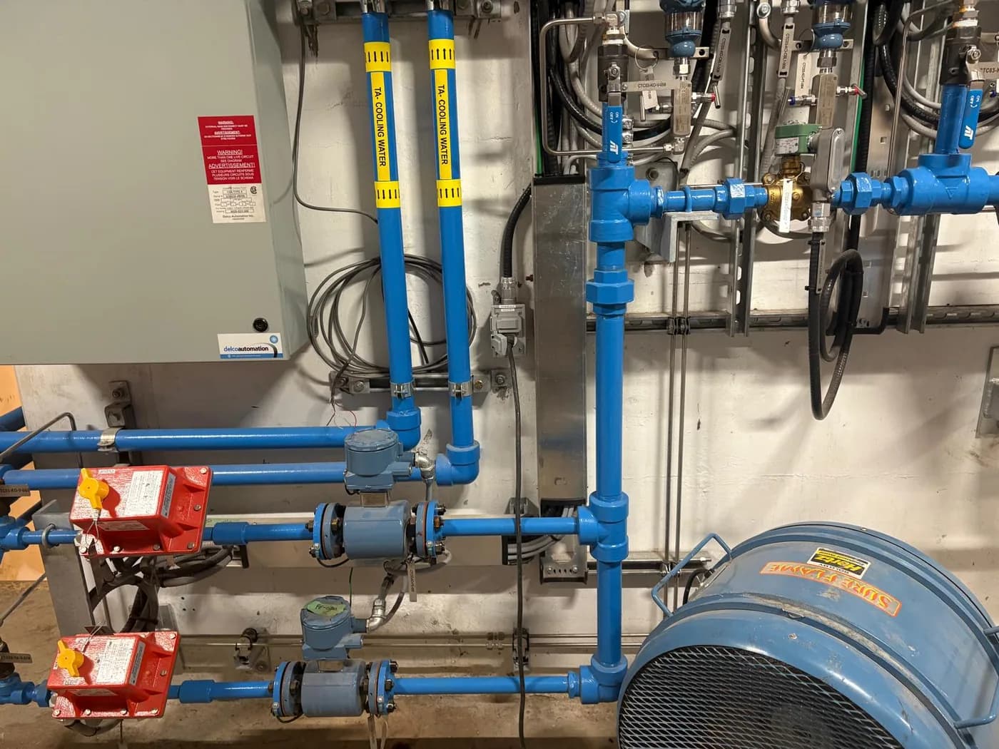 DWCS industrial fabrication and pipe work